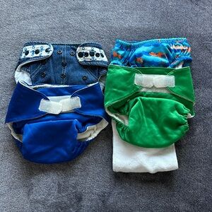 Baby cloth diaper set